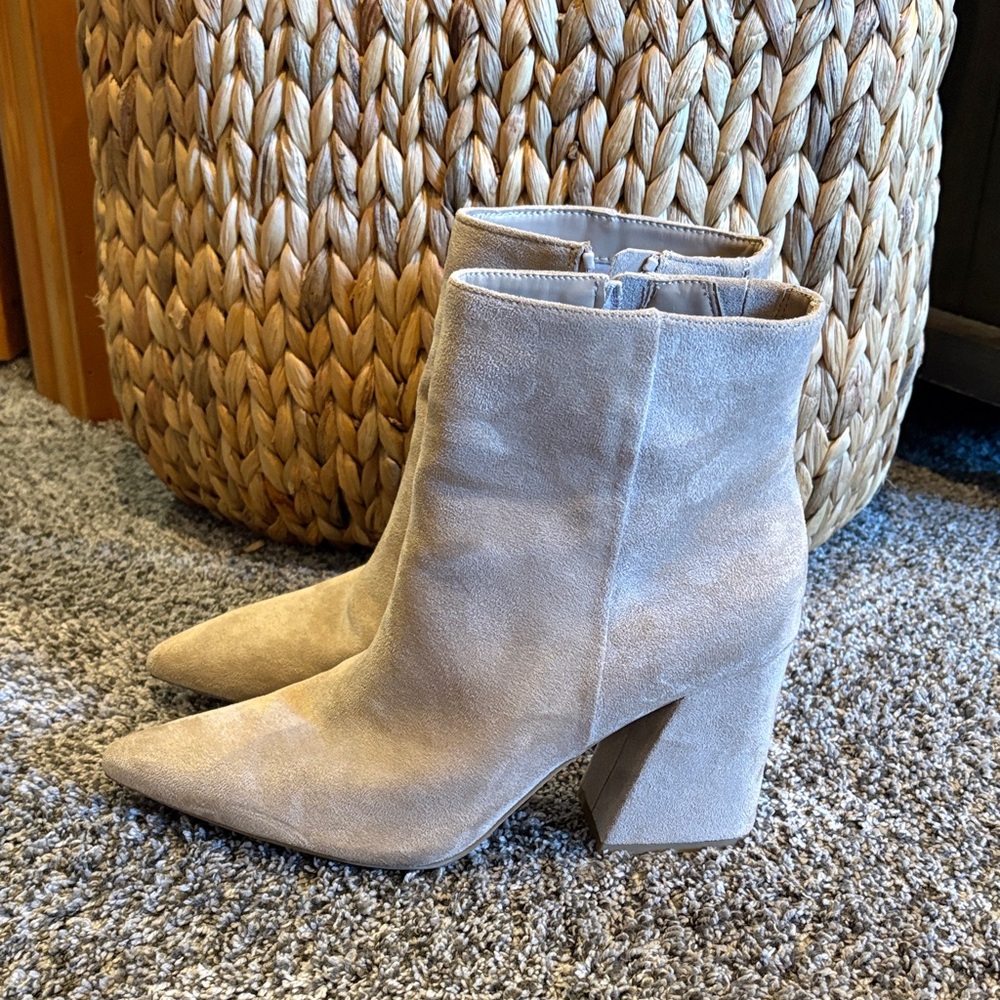 a new day Taupe Heeled Boots